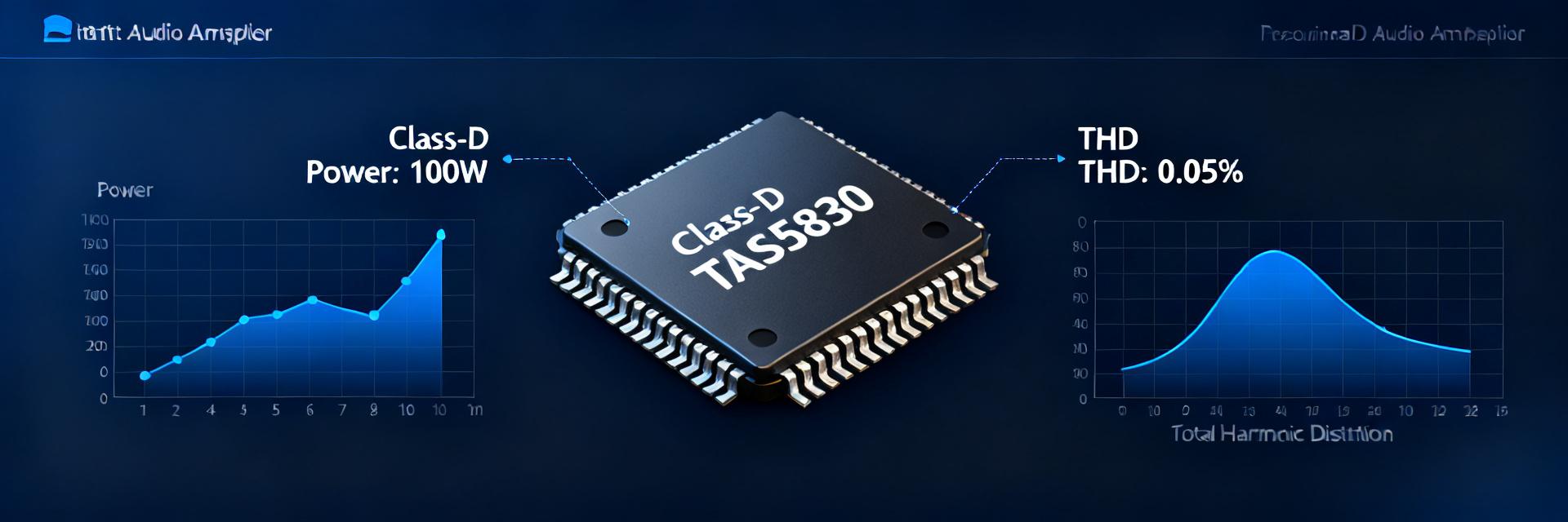 TAS5830 Power & Audio Metrics: Closed-Loop Class-D Report